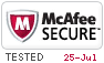 McAfee Scure 7/25/2026 