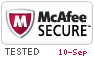 McAfee Scure 9/10/2026 